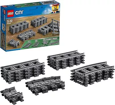 Buy LEGO City Tracks Train Track Expansion Set 20pcs 60205 • 16.40£