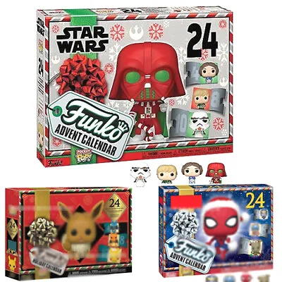 Buy Funko Pop! Advent Calendar Star Wars Holiday Spiderman Marvel Kids Gift Xmas Boy • 29.99£