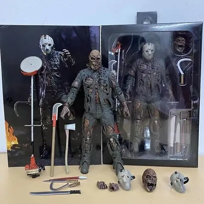 Buy NECA Friday The 13th Part 7 New Blood Jason Voorhees 7  Figure Ultimate Official • 23.99£