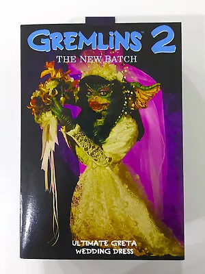 Buy New Gremlins Ultimate Greta Wedding Dress Gremlin NECA Action Figure SDCC 2022 • 149.88£
