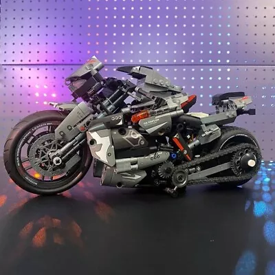 Buy Classic Technic Motorcycle Model Building Blocks Racing Motorbike Vehicle Bricks • 33£