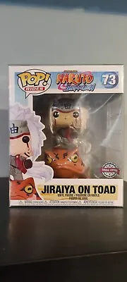 Buy Jiraiya On Toad #73 Naruto Shippuden 6 Inch Pop W Protector • 55£
