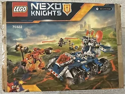 Buy LEGO NEXO KNIGHTS: Axl's Tower Carrier (70322) Used With USB Instructions. • 32£