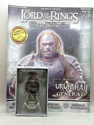 Buy Eaglemoss Lord Of The Rings Chess Collection Uruk-Hai Genera Issue 73 + Magazine • 20£