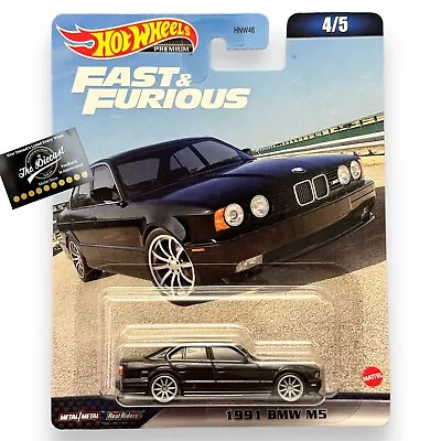 Buy HOT WHEELS Premium 1991 BMW M5 Fast And Furious Car Culture 1:64 Diecast • 9.59£