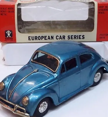 Buy Tin Toy Car ＶＷ Volkswagen Wagen Beatle Bandai W/Box F/S FEDEX • 415.61£