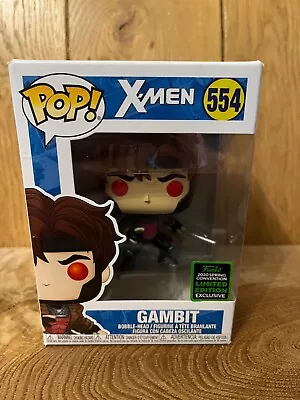 Buy Funko Pop No 554 X-Men Gambit Bobble Head Boxed (A01) • 15£