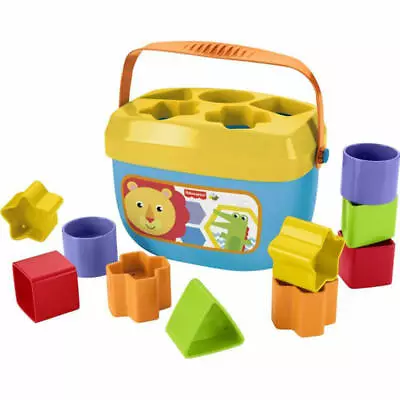 Buy Mattel Fisher Price Baby's First Building Blocks Plug-in Toy From 6 Months • 23.57£