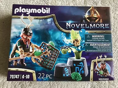 Buy Playmobil Novelmore 70747 Vegithor 22pc , 4-10, New • 6.50£