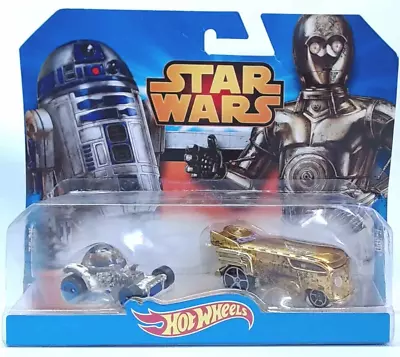 Buy Hot Wheels Star Wars Han Solo Chewbacca R2-d2 And C3-po Twin Set  • 12.99£