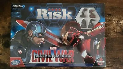 Buy Risk Marvel Captain America Avengers Civil War Board Game 2015 Hasbro New Sealed • 7.71£