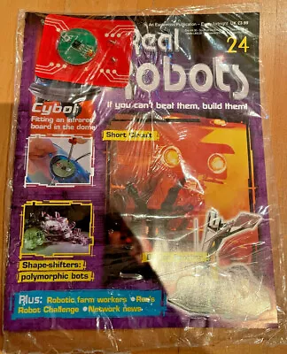 Buy ISSUE 24 Eaglemoss Ultimate Real Robots Magazine New Unopened With Parts • 5£