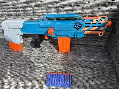 Buy Large NERF Gun ZOMBIE STRIKE LONGSHOT Toy Dart Gun AMMO Blaster • 9.99£