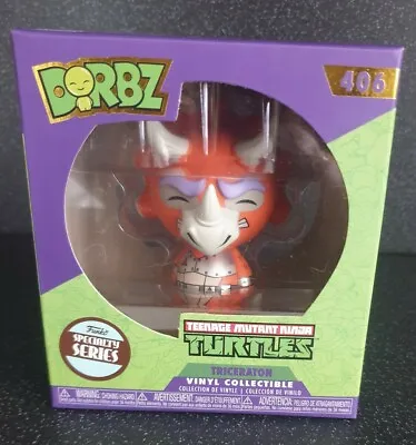 Buy Funko Dorbz Teenage Mutant Ninja Turtles Triceraton 406 Nickelodeon Exclusive  • 6£
