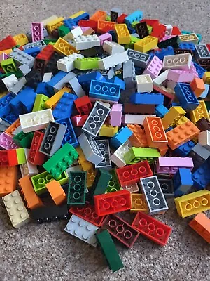 Buy 500g 1/2KG Lego 3001 2x4 Bricks MOC Joblot Bundle Over 200 Bricks! • 19.99£