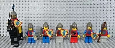 Buy Vintage 80's / 90's Castle Lego Lion Knights Minifigures X 7 With Accessories  • 34.99£