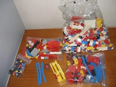 Buy Vintage 1970 1980's Job Lot Of Lego Bricks Wheels Base Etc       - (K8) • 11.99£
