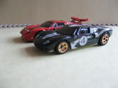 Buy Hot Wheels Ford GT40 In Black And Ford GT LM In Red  Ford GT40 In Blue Job Lot • 6£