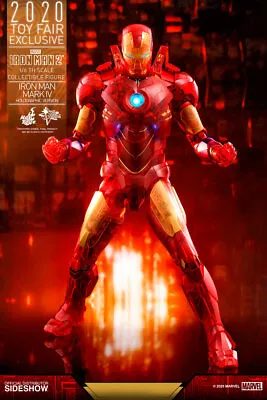 Buy Iron Man Mark IV Holographic Toy Fair 2020 1/6 Marvel MMS568 12  Figur Hot Toys • 346.17£