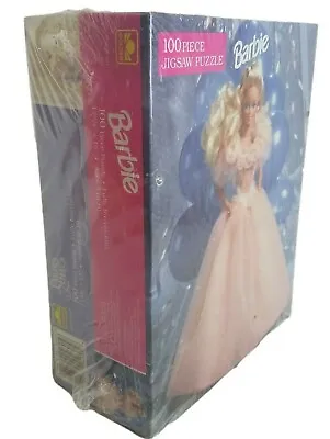 Buy 1992 New Barbie 100 Piece Jigsaw Puzzle +100 Piece Precious Moments Mother Goose • 14.20£
