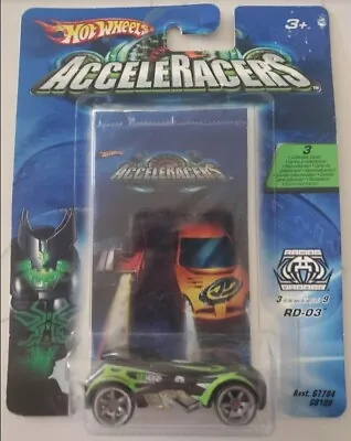 Buy Hot Wheels Acceleracers RD-03 Green Car #3 Of 9 Brand NEW! 1:64 #G8109 • 34.21£