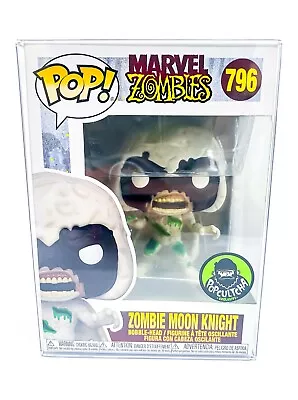 Buy Marvel Zombies Zombie Moon Knight Popcultcha Exc Funko Pop 796 With Protector  • 79.99£
