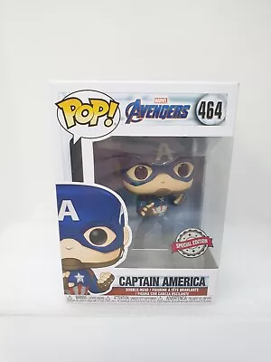 Buy Captain America 464 Marvel Avengers Special Edition Funko Pop Vinyl Figure • 9.99£