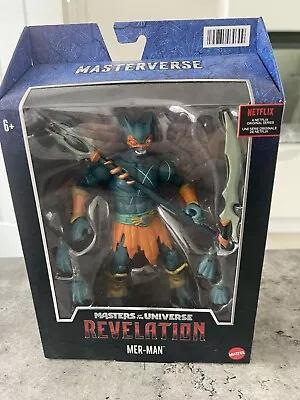 Buy Masters Of The Universe Revelation Mer-Man Masterverse Figure Mattel New 6  • 9.23£
