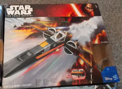Buy Poe's X-wing Fighter - Star Wars The Force Awakens - X Wing + 2 Figures • 30£