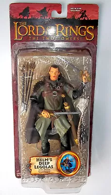 Buy The Lord Of The Rings Helm's Deep Legolas & Skateboard  2003 Toy Biz Figure-New • 12£