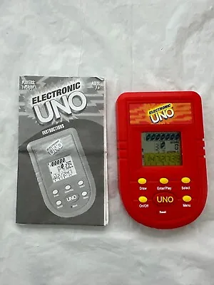 Buy Electronic Uno Handheld Game Mattel 2002 • 4.99£