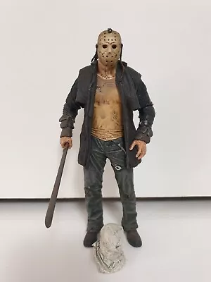 Buy NECA Jason Voorhees Figure Friday The 13th 2009 Remake • 29.99£