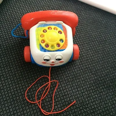 Buy 2000 Mattel Fisher Price Pull Along Telephone Dial Bell • 4.99£