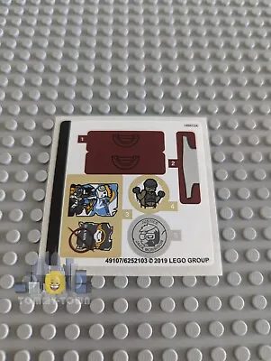Buy Lego Overwatch STICKER SHEET ONLY For Lego Set 75972 Dorado Showdown - Brand New • 1.89£