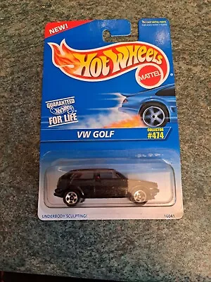 Buy Rare Volkswagen Hot Wheels VW Golf Collector 474 Carded • 18£