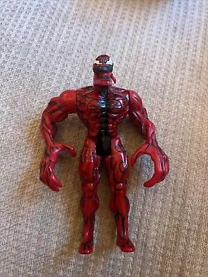 Buy ToyBiz Marvel Spider-Man Heavy Hitters Carnage 5  Action Figure 1996 • 8£