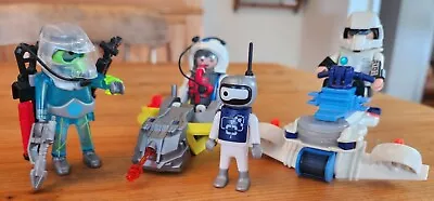 Buy Playmobil Space Bundle: 2 Spaceman Figures, Alien, Robot, 2 Space Craft • 11£
