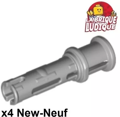 Buy LEGO Technic 4x Pin 3L Long Friction Stop Bush Grey/Light Bluish Gray 32054 New • 1.32£