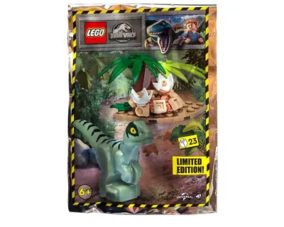 Buy Sealed LEGO Jurassic World Dinos 122221 Raptor Nest With Eggs Polybag + Free P&P • 5.25£