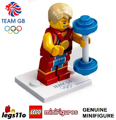 Buy LEGO Team GB London 2012 - Wondrous Weightlifter Minifigure TGB007 NEW 8909 • 24.97£