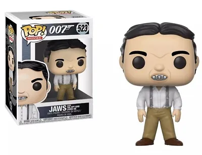 Buy Funko Pop Pop Movies 007 Jaws From The Spy Who Loved Me #523 Free Pop Protector • 26.40£