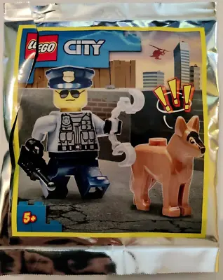Buy LEGO City - 952109 Police Officer With Dog - Foil Pack - New & Sealed 2021  • 4.49£