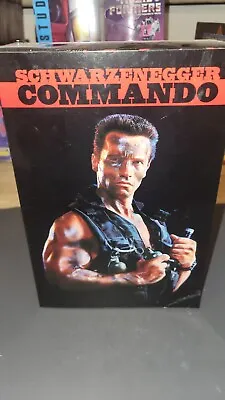 Buy Neca 30th Anniversary Arnold Schwarzenegger Commando Matrix Toy  • 110£