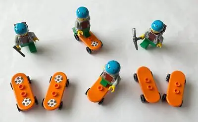 Buy Lego Mountaineer Climber Skateboarder Camper Minifigure Skateboards Etc NEW • 1.99£