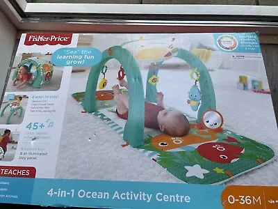 Buy Fisher Price 4 In 1 Playmat Ocean Activity Centre Brand New Boxed • 50£