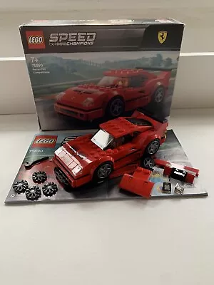 Buy LEGO Speed Champions - 75890 - Ferrari F40  MINT In BOX With Instructions • 15£