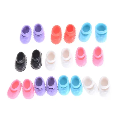 Buy 5 Pairs 12cm Doll Shoes Accessories Kelly Doll Confused Doll Shoes Kids GifRSj4 • 2.18£