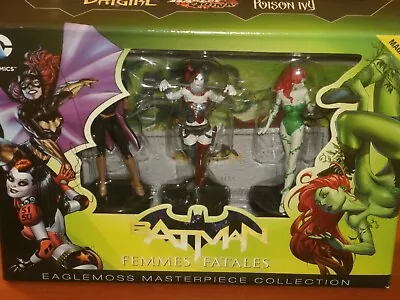 Buy Eaglemoss DC Collection: BATMAN FEMMES FATALES Harley Quinn, Batgirl, Poison Ivy • 39.99£