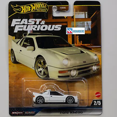 Buy Hot Wheels Fast & Furious Ford RS200 HRV60 Escort RS 1600 GBW80 • 10.99£