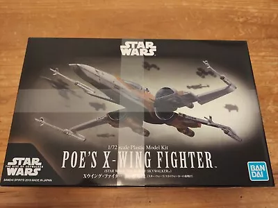 Buy Bandai Poe's X-Wing Fighter 1/72 Scale Star Wars (Orange And White) - 5058312 • 1£